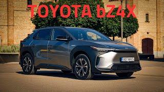 Toyota bZ4X - электрический кроссовер, как с ДВС