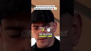 Alex Pereira In Tears Meeting A Special Fan #emotional #alexpereira #ufc #mma #fight #tiktok #boxing