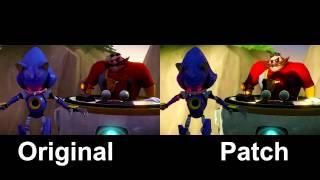 Sonic Boom patch comparison