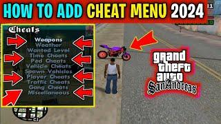 CHEAT MENU | How To Add Cheat Menu in GTA San Andreas | GTA San Andreas Cheat Menu | SHAKEEL GTA