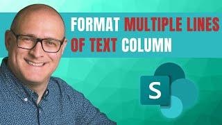 How to format multiple lines of text column in SharePoint Online