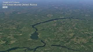 Ust Ilimsk Irkutsk Oblast, Russia - Earth Timelapse