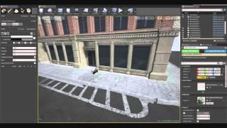 Procedural Curbs & Road system