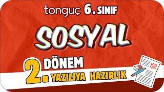 6.Sınıf Sosyal 2.Dönem 2.Yazılıya Hazırlık  #2024