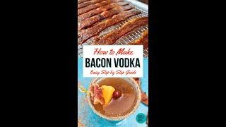 How to Make DIY Bacon Vodka | GrillGirl Robyn Lindars