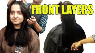 Exploring the Versatility of Front Layer Cuts on Straight Hair