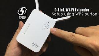 DLINK : Setup Wi-Fi extender using WPS button | NETVN