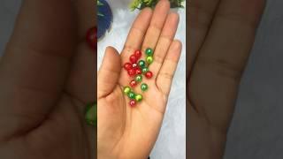 Beaded Bracelet DIY - Perfect for Christmas Gifts #shorts#diy#shortvideos