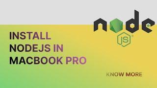 HOW TO INSTALL AND RUN NODE JS IN MAC TERMINAL | INSTALL NODEJS | RUN NODE JS CODE  IN TERMINAL |