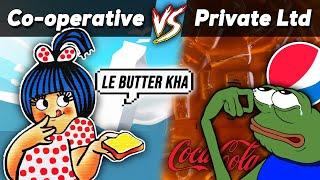 How AMUL Scared Mega Corporations with Farmers || Cooperative ||