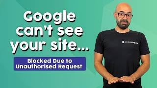 How to fix Blocked Due to Unauthorised Request (401) error