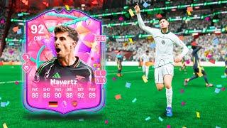 92 FUT BIRTHDAY HAVERTZ IS A MONSTER!  FC 25 ULTIMATE TEAM SBC PLAYER REVIEW