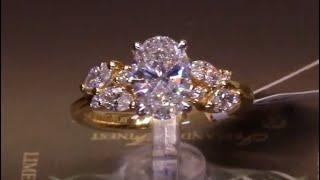 #100472 | T2.10ct/C1.51ct | Oval Solitaire and Hidden Halo with Diamond Shoulders | 18ct Yellow Gold