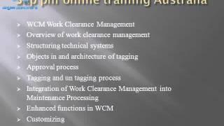 sap pm module online training