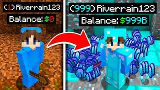 Richest Player's *OP* SKYBASE!! (BEDROCK/JAVA) | 1.21+ Minecraft SMP Server #3