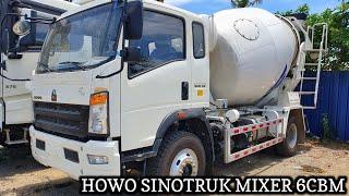 HOWO SINOTRUK MIXER TRUCK 6cubic #sinotruk #howosinotruk #sinotrukmixer