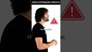 Neck Extension Stretch