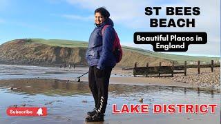 Pebble Hunting - St Bees Beach| Cumbria| Lake District- DAY 2 || Neeshee's Life
