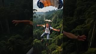 Couple's Plane Went Down! The Divine Rescue by Their Faithful Corgi #cutedogs #ai #shorts