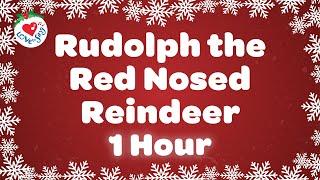 Rudolph the Red Nosed Reindeer Song  Christmas Song  with Sing Along Lyrics 