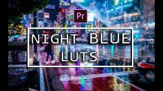 FREE NIGHT BLUE LUTS | How To Use LUTS in PREMIERE PRO | Amey Bane