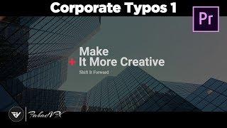 Corporate V1 - Motion graphics templates premiere pro - Premiere Pro Title Templates - MOGRT