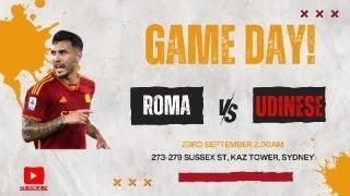 ROMA vs UDINESE 3-0 _ Live Reaction dall'AS Roma Club Sydney (la prima di Jurić)