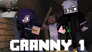 GRANNY Horror Game Survival | First Night | - Minecraft Animation