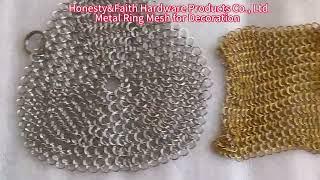 Different Kinds and Colors of Metal Ring Mesh for Hotel/Office/Building