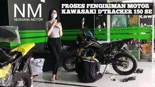 Proses Pengiriman Motor Kawasaki D'Tracker 150 SE Gray / Abu - abu