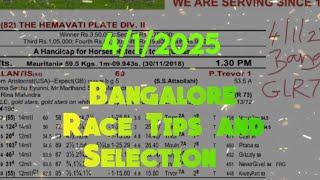 Bangalore Race Tips and Selection || The Bookmaker's Association Bangalore Oaks (Grade 2)