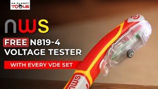Free Voltage Tester with Every NWS VDE Combination Set