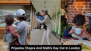 Priyanka Chopra And Daughter Malti's Day Out At London's Natural History Museum | Priyanka Chopra