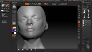 Введение в Zbrush :  Упражнение для начинающих - Варианты урок 40