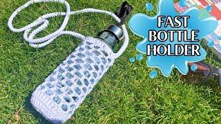 How to Crochet WATER Bottle Holder