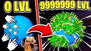 ЭВОЛЮЦИЯ ПЛАНЕТЫ В РОБЛОКС ЧЕЛЛЕНДЖ! НУБ И ПРО ВИДЕО ROBLOX Planet Evolution Clicker