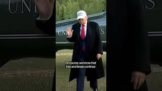 Trump to Abruptly Depart G-7 Due to Israel-Iran Crisis