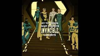My Favorite Variants | Invincible Edit #invincible #shorts #edit
