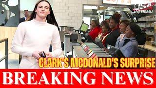 Caitlin Clark Walks Into McDonald's Full Of First Responders - What She Does Next Is Unexpected!