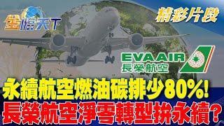 【ESG】永續航空燃油碳排少80%！ 長榮航空淨零轉型拚永續！？｜金臨天下 20241022 @tvbsmoney