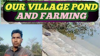 LETS SEE OUR VILLAGE // IS  FARMING IN POND WATER  #sasmitamanojvlogs #manojvlogs