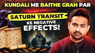 Saturn Natal Transit 2025: Biggest Remedy for Negative Effects! | Astro Arun Pandit