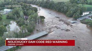 TVA: Nolichucky Dam failure is imminent, could cause life-threatening flooding