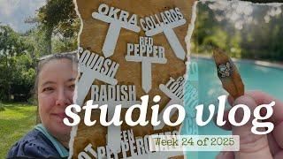 Studio Vlog Week 24 | ICAD, Supporting Small, Creative Struggles, Clutter, Daily Life