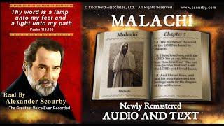 39 | Book of Malachi | Read by Alexander Scourby | AUDIO & TEXT | FREE on YouTube | GOD IS LOVE!