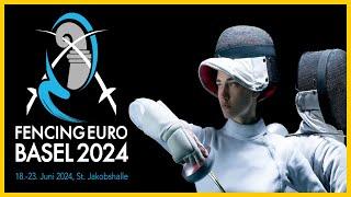 Basel 2024 - Day02 - Podium - Women's Foil & Men's Sabre