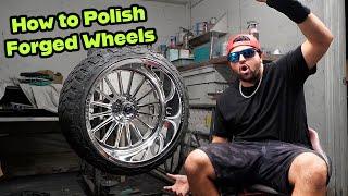 How to polish forged wheels