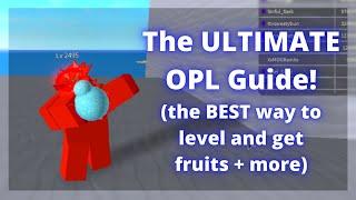 The ULTIMATE ONE PIECE LEGENDARY GUIDE!!! (best way to level/get fruits and more!)