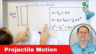 Solving Projectile Motion Problems in Physics - [1-4-7]