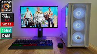 GTA V PC Test (Ryzen 5 5600g + Vega 7 iGPU)